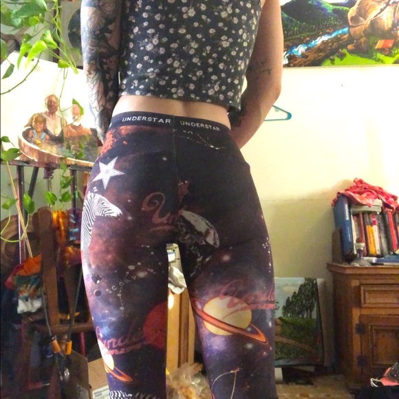 Zebra galaxy leggings Understar XS/S - Picture 2 of 4